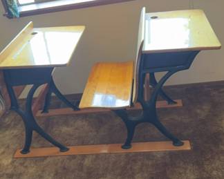 Vintage School Desk