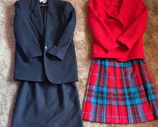 Russ Petites And Block Island Petites Wool Skirts and Blazers