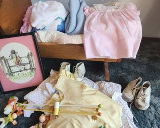 Doll Cradle Baby Clothes and More