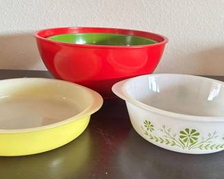 Glassbake Bakeware Melamine Mixing Bowls
