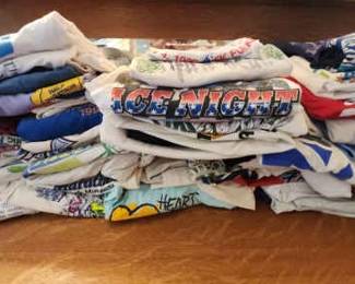 Large Collection of Race TShirts Vintage