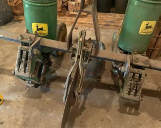 John Deere double planter