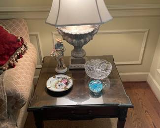 Mid Century Heritage walnut end table