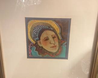 Original Barbara Gallagher located in dining room