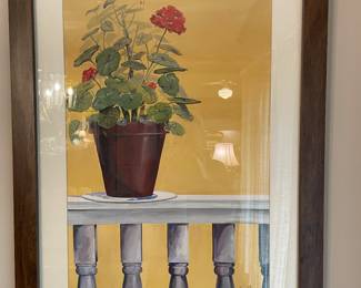 Original watercolor by Montgomery artist Tom Connor