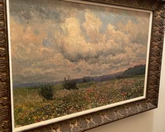 Landscape print on canvas 