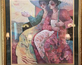 Barbara Gallagher signed print