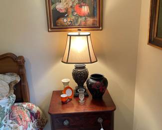 Empire mahogany work table