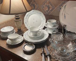 4 place settings of Haviland china 