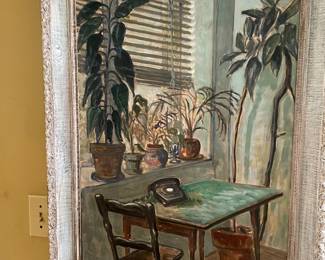 Original oil by Charles Dickens 