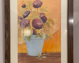 Montgomery artist Tom Connor original watercolor 