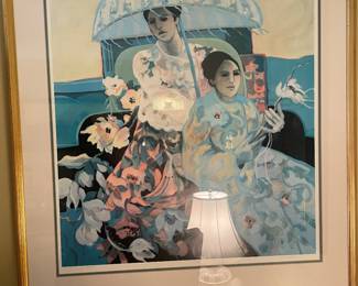 Barbara Gallagher signed print 