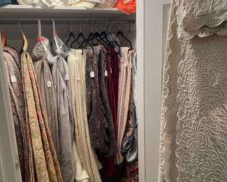 Selection of nice bedspreads and blankets 