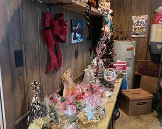 View of Christmas in the workshop