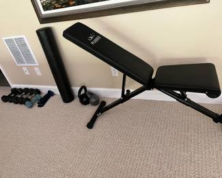 Weights and Bench