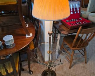 Stiffel floor lamp.