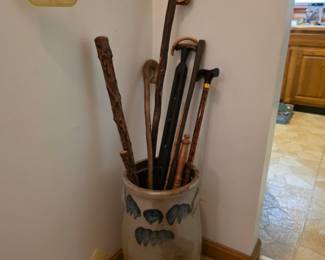 Antique canes.