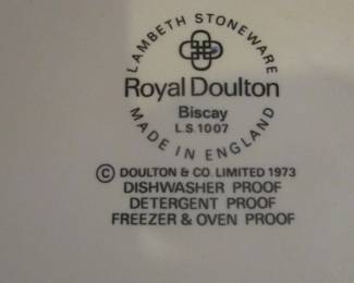 Royal Doulton Stoneware