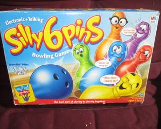 Silly 6 Pins Board Game