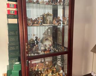 Curio Cabinet--Goebel's Galore & More!