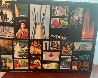Montreal's "expo '67" Boxed Catalogue Book--Super Cool!