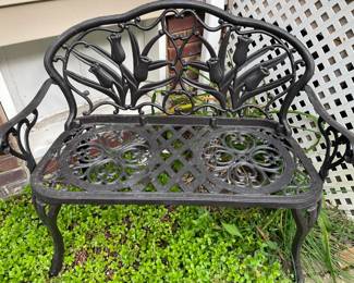 Cast Iron Garden Bench