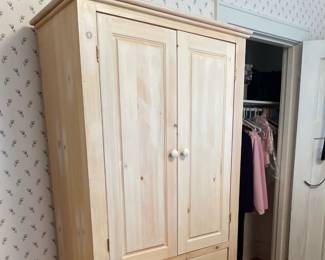 Newer, Clean, Sturdy Wardrobe Cabinet