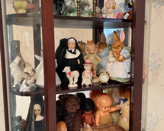 Never Too Many Dolls & Display Cabinets!!