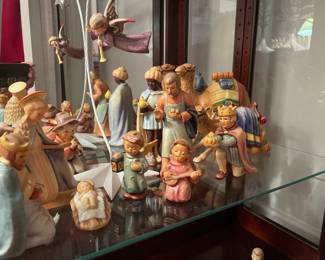 Larbe, Awesome, Beautiful, Hummel Nativity Set--Complete & Includes Three Camels! RARE!!! 