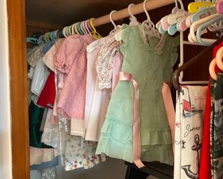 Cute as Can Be! Hand Made, Vintage, Doll Clothes & Dresses!!!