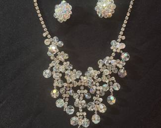 Vintage Bridal Rhinestone Set