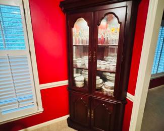 Sumter  Lighted Corner Curio