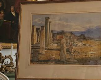 "Pompeii - 1882" by William Ewart Lockhead (1846--1900), No. 246/13401