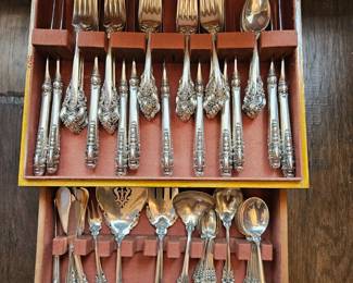 Continental size Grand Baroque sterling