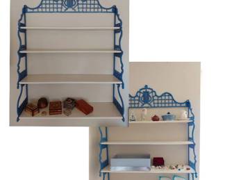 Antique Hanging Shelves Two Total