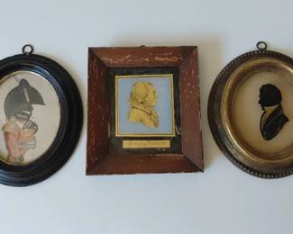 Trio Of Vintage Silhouettes