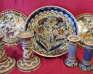 Handpainted Ceramic Decor