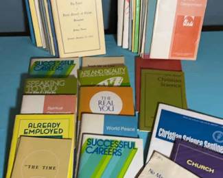 Christian Science Pamphlets