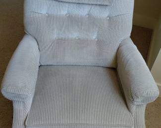 Corduroy Swivel Recliner