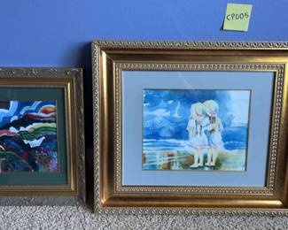 Pair Of Manette Fairmont Original Watercolors