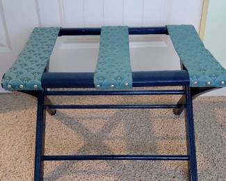 Vintage Folding Luggage Rack