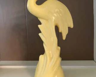 Yellow Heron Sculpture