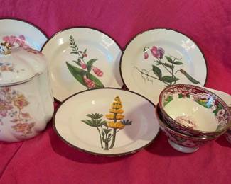 Mix Of China Antique PV Cafe Ole Bowls