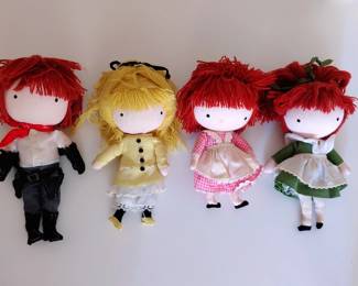 Vintage 1960s Pocket Dolls Joan Walsh Wolfpit Anglund