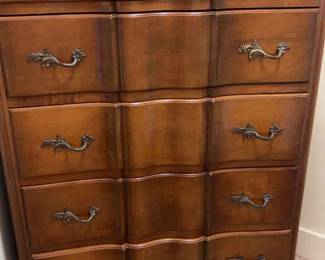 French Provincial Chest Of Drawers