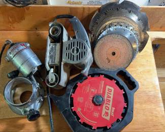 Router, Sander, Circular Blades