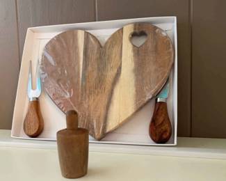 Antique Wooden Butter Mold New Cheese Board And Tools