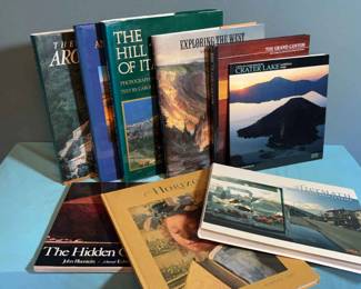 Landscape, Geography, Geology, Travel Books Lot