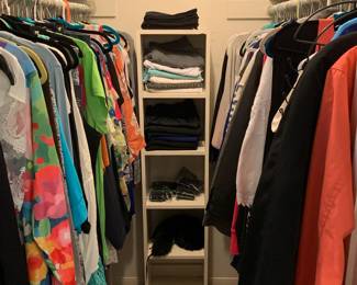 Women's clothing at bargain prices. Some clothing still has the tags on it. Never worn.