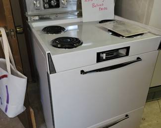Vintage electric stove